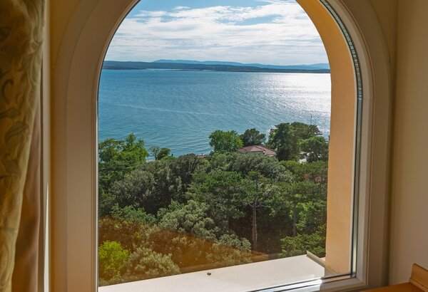 Mansard family apartment with sea view Family holiday apartments in Crikvenica, Croatia
