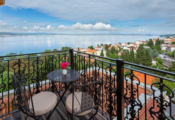Family Room with Balcony and Sea View in Croatia Wonderful family holidays in Croatia – at Kvarner Palace